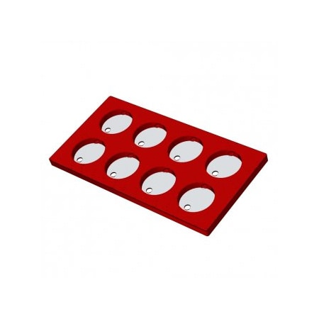 Grace Bio-Labs Secure-Seal Chambers, 20mm Dia, 500ul, 40/pk, 40PK 248869